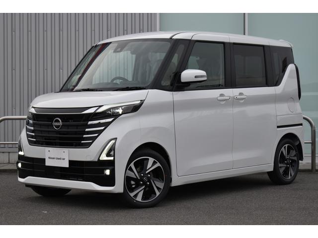 日産 ルークス ハイウェイスター　Ｇターボプロパイロットエディション　届出済未使用車　インテリジェントルームミラー