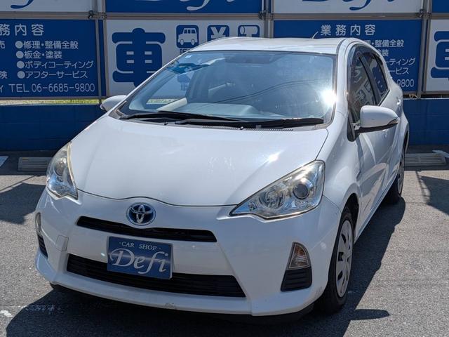 ハイブリットカー　アクア１．５Ｇ　入庫いたしました。 ＳＤナビ（フルセグ）／プッシュスタート／ヒートシーターなど