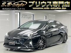 トヨタ　プリウス　Ａ　ヘッドアップディスプレイ　ブラインドスポットモニター　ガングリップコンビハンドル