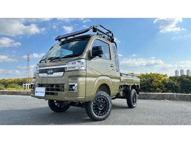 ハイゼットトラック(ダイハツ) ジャンボ　ＨＡＲＤ　ＣＡＲＧＯ　ハイゼットジャンボ　Ｄ−ＣＲＵＺ　４インチリフトアップ　ルーフライト 中古車画像