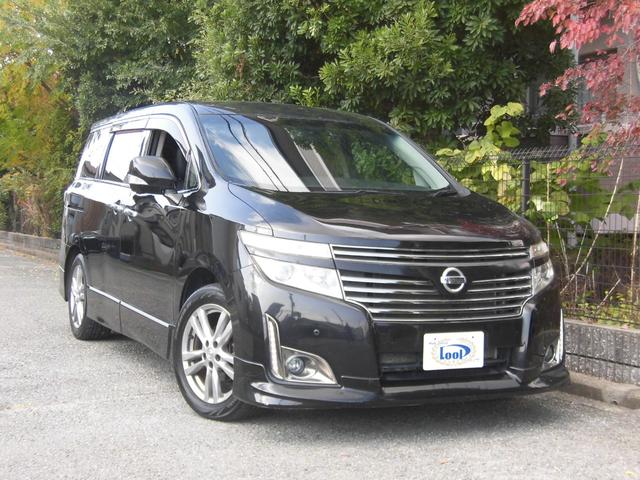 エルグランド(日産) ２５０ハイウェイスターアーバンクロム　純正ナビ　ＴＶ　後席モニター　ハーフレザー　両側Ｐスラ　Ｐスタート純正ＡＷ　Ｂｌｕｅｔｏｏｔｈ　アラウンドビューモニター　ドラレコ 中古車画像