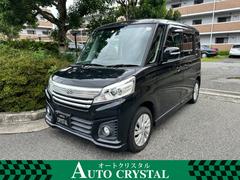 スズキ　スペーシアカスタム　ＧＳターボ　禁煙車　ターボ　ＥＴＣ