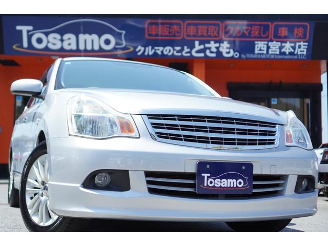 日産 ブルーバードシルフィ アクシス　ワンオーナー　本革シート　純正エアロ