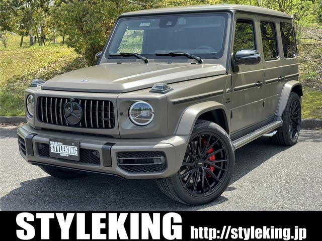 Ｇ６３　マヌファクトゥーアエディション　ｍａｎｕｆａｃｔｕｒｅ　ｅｄｉｔｉｏｎ　ナイトＰＫＧ　ＶＯＳＳＥＮ２２インチＡＷ（純正ＡＷ有）　低ダストブレーキパット交換済み　純正デジタルインナーミラードライブレコーダー付き　ＧＰＳレーダー