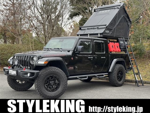 ルビコン　新車並行車・新品ＡＤＡテント・左ハンドル・ＪＣＲＢラック・４本出しマラー・ブラックライノ１７インチＡＷ・３７タイヤ・ハイフェンダー・ＦＯＸシャスペンション・ロトパックスタンク・スタックボード・サイドＳ