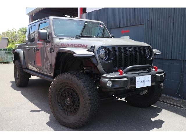 ルビコン　３．６　４ＷＤ　令和５年式　ディーラー車　ＪＥＥＰ　グラディエーター　ルビコン　４ＷＤ　スティンググレー　サンライダーフリップトップ　ファルコンショック　テラフレックスコイル　ＢＬＡＣＫ　ＲＨＩＮＯ　１７インチ