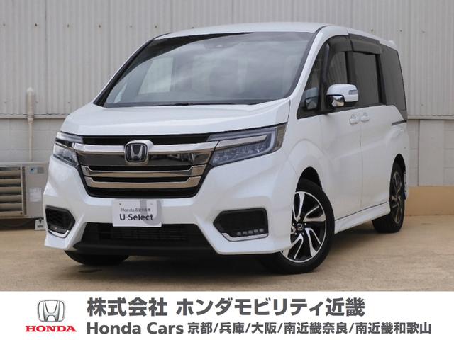 ホンダ ステップワゴンスパーダ スパーダ・クールスピリットホンダセンシング　ワンオーナー　純正ナビ　前後ドラレコ　シートヒーター　リアカメラ　ＥＴＣ２．０　ＬＥＤオートライト＆フォグ　わくわくゲート　トリプルゾーンエアコン　革巻きハンドル　パドルシフト　ファブテクトシート