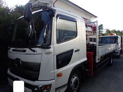 ヒノレンジャー  増トン 7.7t ユニック製 4段クレーン 6MT 中古車画像