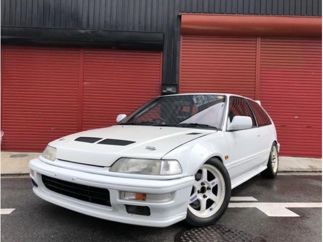 SiRII B16B 油圧クラッチ 環状 車高調 TE37(1枚目)