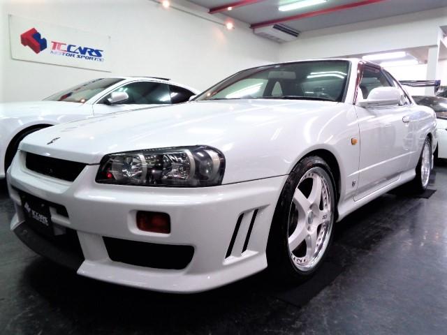 25GTターボニスモマフラ車高調18AWニスモ300kメータ(1枚目)