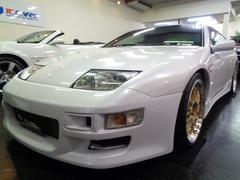 フェアレディZ 300ZXツインターボ 5型後期パールホワイトカラーフルエアロワイドフェンダー2by2TバールーフVG30DETTツインターボ純正5MTZEEZマフラーABFLUG車高調ICパイプBBSアルミ最終ホワイトメータTベルト交換済 中古車画像