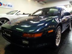 MR2 Gリミテッド ダークターコイズMカラー純正エアロノーマルルーフ3S-GEミッドシップエンジン純正5MT専用2本出しマフラータワーバーBBSアルミステアリング連動FOGオリジナルインテリアフルノーマルTベルト交換済 中古車画像