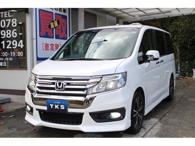 ☆ホンダディーラー入庫☆人気のパールホワイト♪ スパーダ後期型！大型ナビ・ＴＶ充実装備多数！全国どこでも登録ＯＫ♪