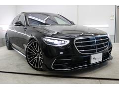 Sクラス S500 4マチック AMGライン レザエクPKG BRABUSエアロ BRABUSマフラー 純正OP21AW キャリパーペイント ローダウン スペーサー マグゾースト 低ダスト  新品タイヤ パノラマSR ブルメスター 前後ドラレコ 中古車画像
