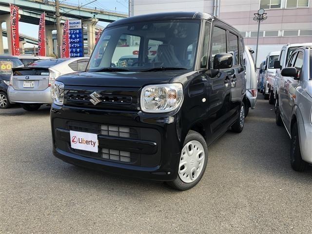 ハイブリッドG 届出済未使用車 禁煙車 衝突軽減ブレーキ 両側スライドドア キーフリーシステム プッシュスタート オートエアコン ハイブリッドモデル ベンチシート(1枚目)