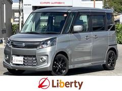 スペーシアカスタム XSリミテッド バックカメラ 両側電動スライドドア ナビ TV 衝突被害軽減システム スマートキー アイドリングストップ 電動格納ミラー シートヒーター CVT ESC USB アルミホイール 中古車画像