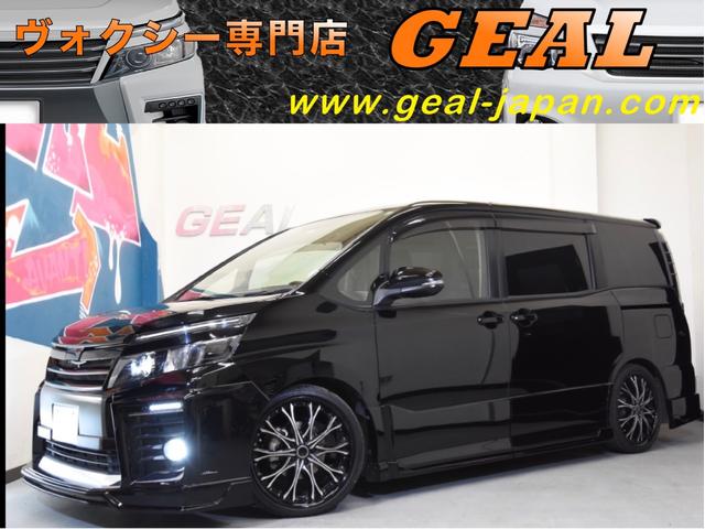 トヨタ ヴォクシー ｚｓ ｚｅｕｓコンプリートカー １９インチａｗ 車高調 アルパインｂｉｇｘ１０型ナビの中古車 グーネット中古車