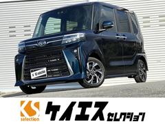 タント カスタムX 新品ナビ Bluetooth 両側電動スライドドア バックカメラ ミラーリング YouTube再生 フルセグ シートヒーター 衝突軽減ブレーキ 電子パーキング リヤロールサンシェード 1年保証 中古車画像