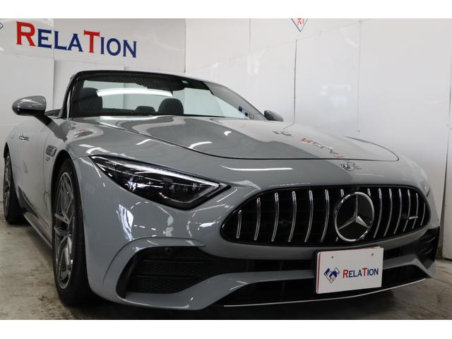 メルセデスＡＭＧ ＳＬ ＳＬ４３　１オーナーアルペングレー２０ＡＷ　ＨＵＤブラックレザーシートシートベンチレーションレーダークルーズ３６０カメラＥＴＣナビＴＶブルメスターリラクセーション保証継承