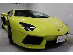 ランボルギーニ　アヴェンタドール　ＬＰ７００−４　２０１５年モデル正規ディーラー車アドペルソナムカラージアロテネリフェＤｉｏｎｅ２０　２１ＡＷリフティングブラウンレザーディラー記録簿Ｔ型カーボンエンジンカバーナビＢカメラレーダードラレコ