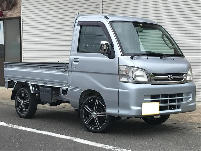 ハイゼットトラック ダイハツ ｅｘｔ ４ｗｄ ５速ミッション ｅｔｃ ナビ フルセグｔｖ アルミホイール 軽自動車 エアコン パワステ パワーウィンド 軽トラ 荷台三方開の中古車詳細 中古車検索ならkurutown クルタウン