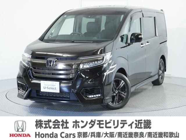 ホンダ ステップワゴンスパーダ ｅ：ＨＥＶスパーダＧ・ＥＸホンダセンシング　２年保証１オーナー後席モニタ全周囲カメラナビＥＴＣ２．０ドラレコ両電扉　パーキングセンサー　マルチビューカメラ　リアカメラ　クルコン　フルセグＴＶ　シートヒーター　ＤＶＤ再生　サイドカーテンエアバック