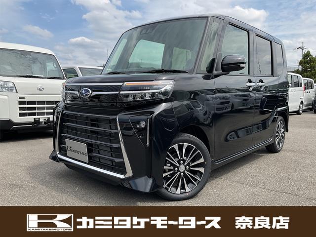 スバル シフォン カスタムＲＳ　届け出済み未使用車　バックカメラ　両側電動スライドドア　クリアランスソナー　レーンアシスト　衝突被害軽減システム　オートライト　ＬＥＤヘッドランプ　スマートキー　アイドリングストップ　電動格納ミラー