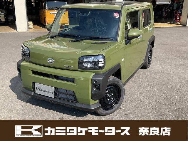 ダイハツ タフト Ｘ　届け出済み未使用車　バックカメラ　クリアランスソナー