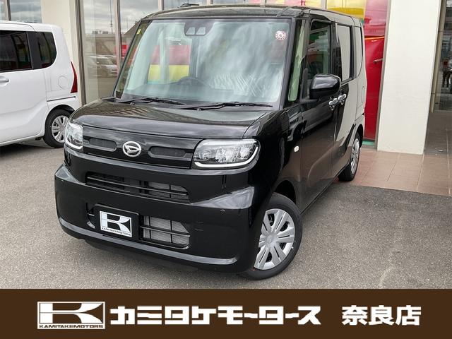 ダイハツ タント Ｘ　届け出済み未使用車　バックカメラ　両側スライド・片側電動　クリアランスソナー　衝突被害軽減システム　オートライト　ＬＥＤヘッドランプ　スマートキー　アイドリングストップ　電動格納ミラー　シートヒーター