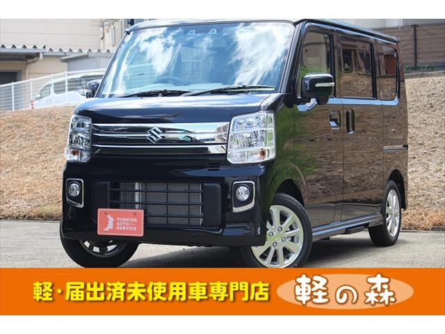 エブリイワゴン(スズキ) PZターボスペシャル 軽自動車 届出済未使用車 衝突被害軽減ブレーキ エアコン エアバッグ パワステ パワーウィンドウ アイドリングストップ ABS スマートキー 中古車画像