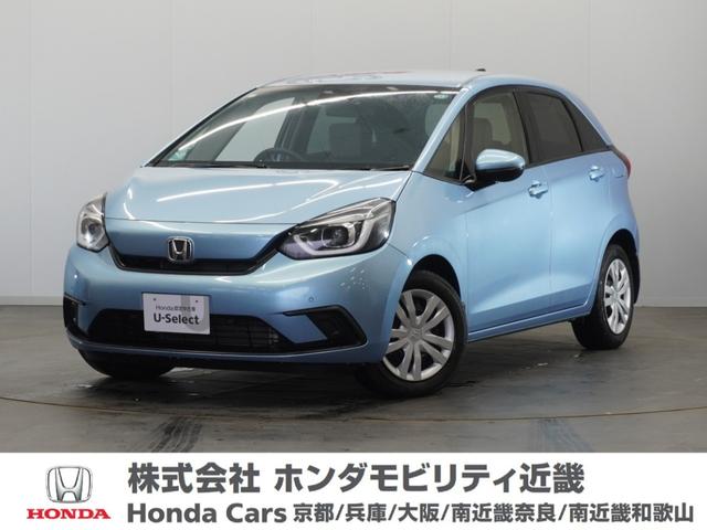 フィット ホーム　令和２年式　車検令和７年１０月　走行４５，２２７Ｋｍ　タイプ（ＨＯＭＥ）　ボディカラー（エアーライトブルーメタリック）純正Ｇａｔｈｅｒｓ８インチナビ（ＶＸＭ－２０５ＦＴｉ）（1枚目）