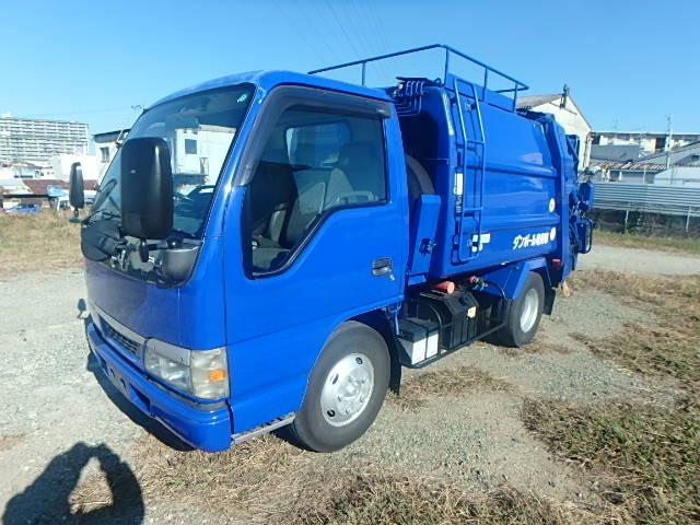 紙段ボール枯草専用車汚水タンクなし 連続作動付程度よいです。凹み異臭はないです。