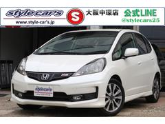 ホンダ　フィット　ＲＳ　☆６速ミッション☆ギャザーズ９インチナビ☆フルセグテレビ☆バックカメラ☆ビルトインＥＴＣ☆純正１６インチアルミホイール☆カスタムベース☆ＨＩＤヘッドライト☆フロントフォグ☆オートエアコン☆