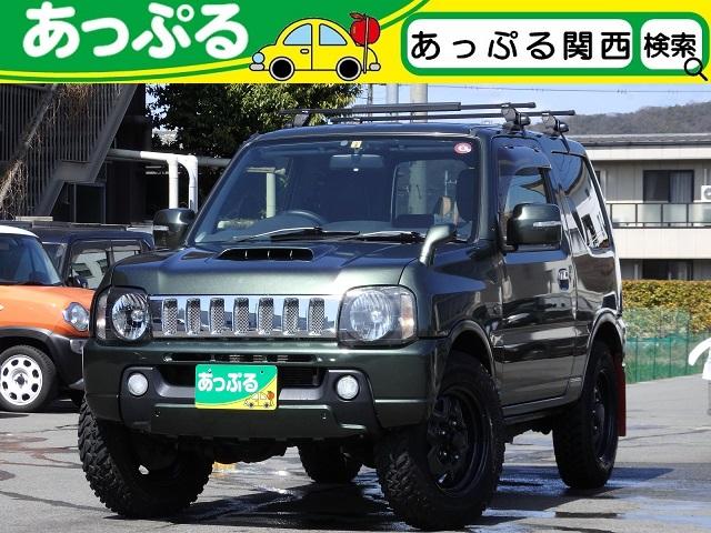 ランドベンチャー　５ＭＴ　ターボ　パートタイム４ＷＤ　社外メモリナビ（ＣＤ／ＤＶＤ／ＳＤ／ワンセグ）ＥＴＣ　社外ターボタイマー　社外チャンバー　キーレス　Ｄシートヒーター　ステリモ　ウィンカー付電格ミラー　革ハンドル