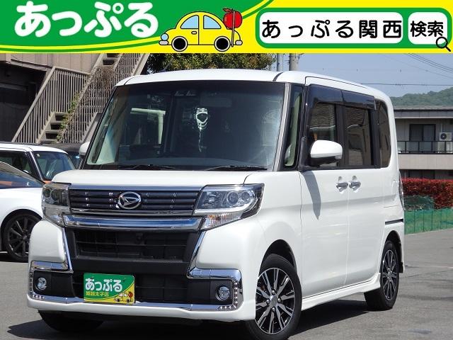 ダイハツ タント カスタムＸ　トップエディションＶＳ　ＳＡＩＩＩ　純正８型メモリーナビ　ＤＶＤ　ＣＤ　フルセグ　ＲＥＣ　ＢＴ　ＳＤ　ＦＭ　全方位カメラ　前側ドラレコ　両側パワスラ　スマートキープッシュスタート　運転席シートヒーターステリモ対応　アイドルストップ