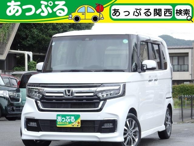 ホンダ Ｎ−ＢＯＸカスタム Ｌ　純正ナビ　ＤＶＤ　ＣＤ