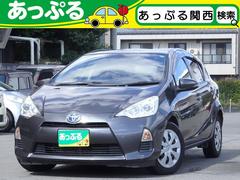 アクア S 純正SDナビ ETC Bカメラ 禁煙車 スマートキー Pスタート オートライト レベライザー ウインカー付き電格ミラー 中古車画像