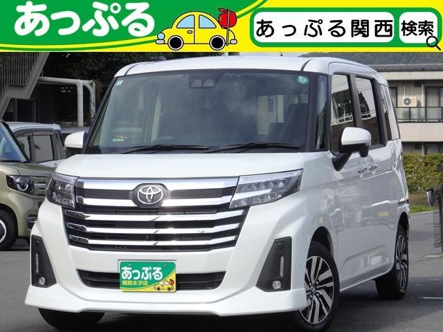 ルーミー(トヨタ) G 純正9型DA 全方位M 両パワ ETC 衝突軽減B Cソナー スマートキー Pスタート ステリモ クルコン 横滑り防止 F席Sヒーター 電格ミラー 革巻きハンドル オートA/C 純正14AW 中古車画像