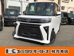 ダイハツ　タント　カスタムＲＳ　バックカメラ　両側電動スライドドア　クリアランスソナー