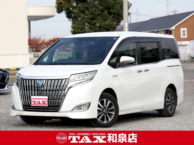 エスクァイア(トヨタ) ハイブリッドＧｉ　プレミアムパッケージ　純正１０インチナビ／フルセグＴＶ／バックカメラ／ＥＴＣ／両側パワースライドドア／ハーフレザーシート／シートヒーター／純正アルミホイール／ドライブレコーダー 中古車画像