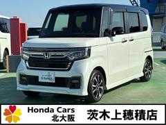 N-BOXカスタム L 純正ナビ CD DVD AM FM フルセグ ミュージックラック Bluetooth バックカメラ フルオートエアコン シートヒーター 両側電動パワースライドドア ETC ドラレコ前後 中古車画像