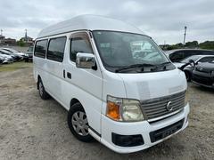 日産　キャラバンバス　２．５　チェアキャブ　車椅子２基　オートステップ