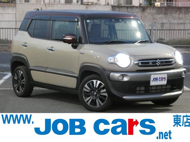 クロスビー(スズキ) ハイブリッドMZ セーフティアシスト 純正ナビ フルセグ バックカメラ 前後ドラレコ Rソナー ハーフレザーシート LEDヘッドランプ シートヒーター パーソナルテーブル 禁煙車 中古車画像