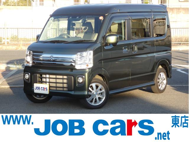 エブリイワゴン(スズキ) ＰＺターボ　ハイルーフ　セーフティサポート　パワースライドドア　メモリーナビ　フルセグ　ＥＴＣ　Ｒソナー　バックカメラ　ドラレコ　シートヒーター　ＨＩＤヘッドライト　アイドリングストップ　純正１４インチＡＷ 中古車画像