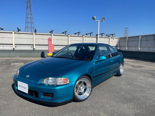 ホンダ シビッククーペ ベースグレード ｂ１６ａ５速ミッション換装リアブレーキディスク化公認済ｕｓ純正カラーオールペンの中古車 グーネット中古車