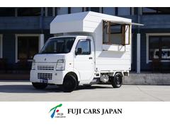 キャリイトラック  移動販売車 ケータリングカー 5MT 4ナンバー バックカメラ 2層シンク 給排水タンク各100L 換気扇 外部電源 中古車画像