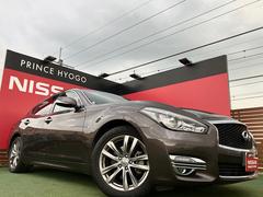 日産　フーガハイブリッド　ベースグレード　純正ＨＤＤナビ　アラウンドビューモニター　ハーフレザーシート