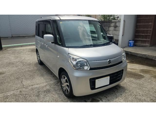スペーシア Ｇ　スマートキー　新品タイヤ　ナビ　ＴＶ　ＥＴＣ（1枚目）