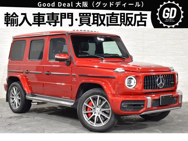 Ｇクラス(AMG) Ｇ６３　左ハンドル車　ＡＭＧレザーエクスクルーシブパッケージ　ガラススライディングルーフ　ダイヤモンドステッチ入りブラックレザーシート　ブルメスターサラウンドサウンドシステム　純正２０インチアルミホイール 中古車画像