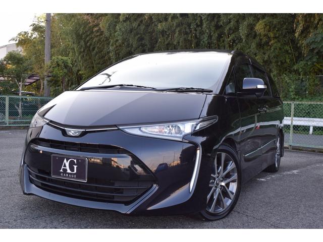 エスティマ(トヨタ) アエラス　プレミアム　両側電動スライドドア／メモリーナビ／バックカメラ／Ｂｌｕｅｔｏｏｔｈ／車検Ｒ９年２月／ダウンサス／ドライブレコーダー／パワーシート／ＬＥＤヘッドライト／衝突軽減システム／ＥＴＣ／ハーフレザーシート／ 中古車画像